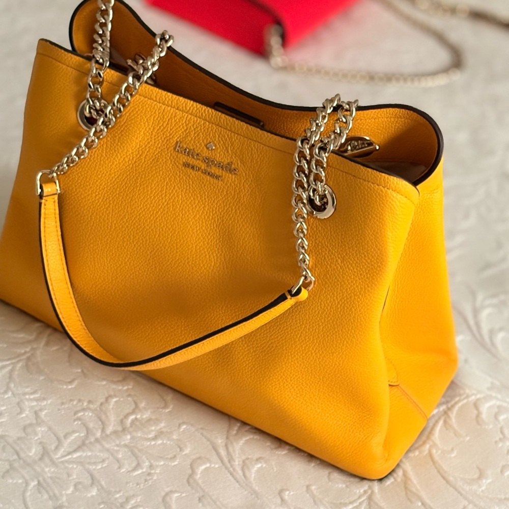 Kate Spade Vibrant Yellow Shoulder Bag